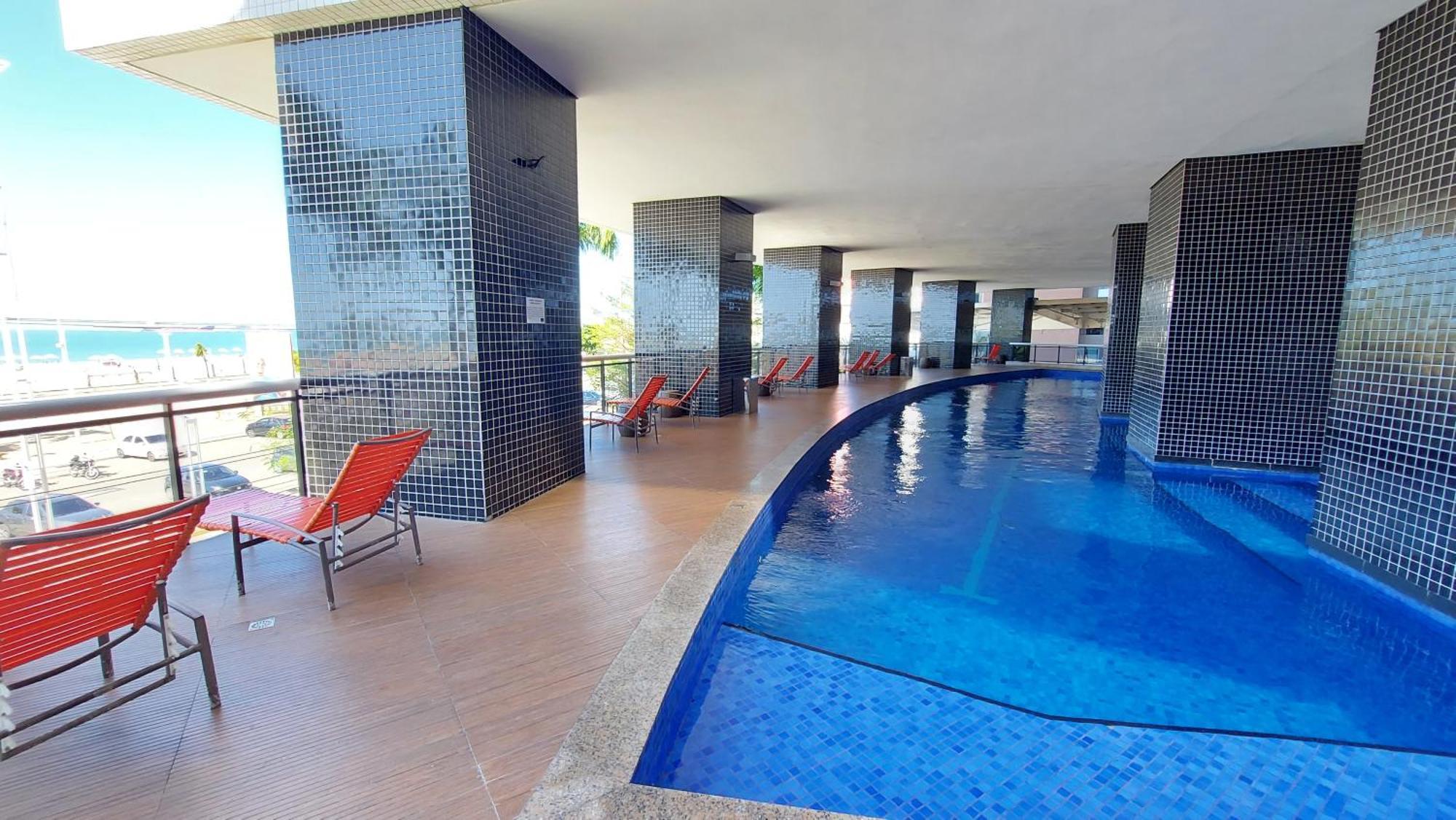 Apartament Ed Landscape 3 Quartos Frente Mar Fortaleza  Zewnętrze zdjęcie