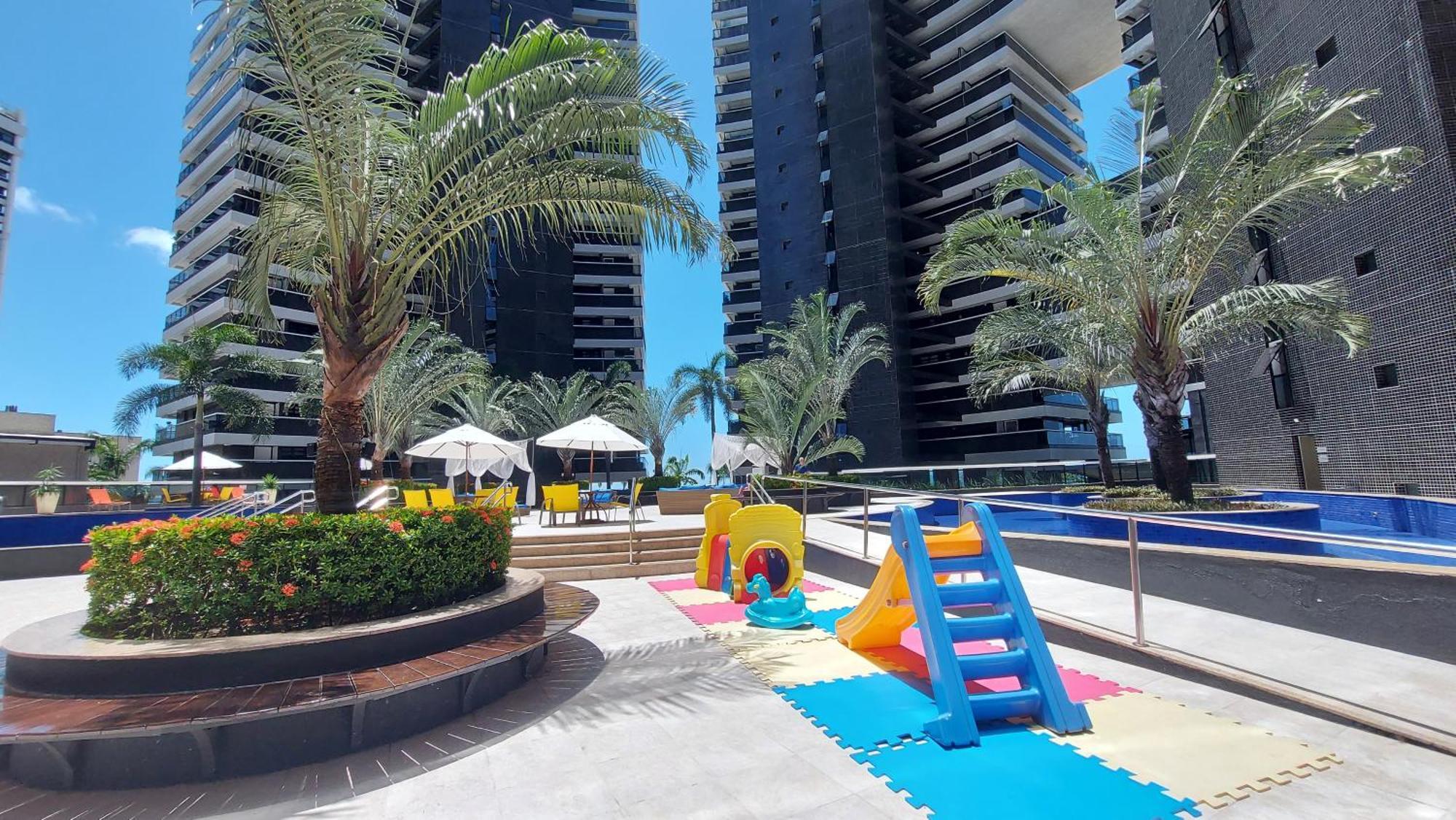 Apartament Ed Landscape 3 Quartos Frente Mar Fortaleza  Zewnętrze zdjęcie