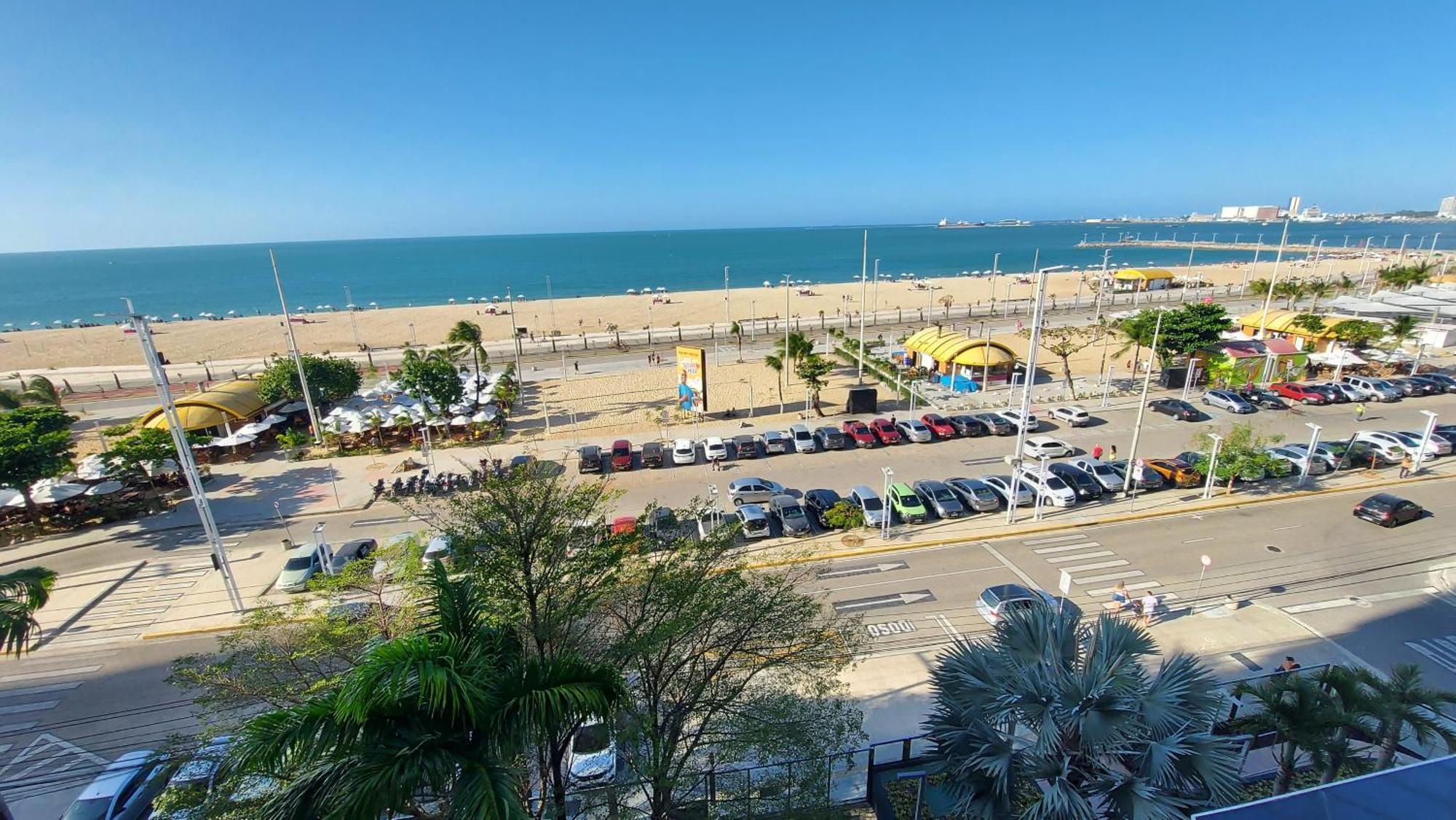 Apartament Ed Landscape 3 Quartos Frente Mar Fortaleza  Zewnętrze zdjęcie