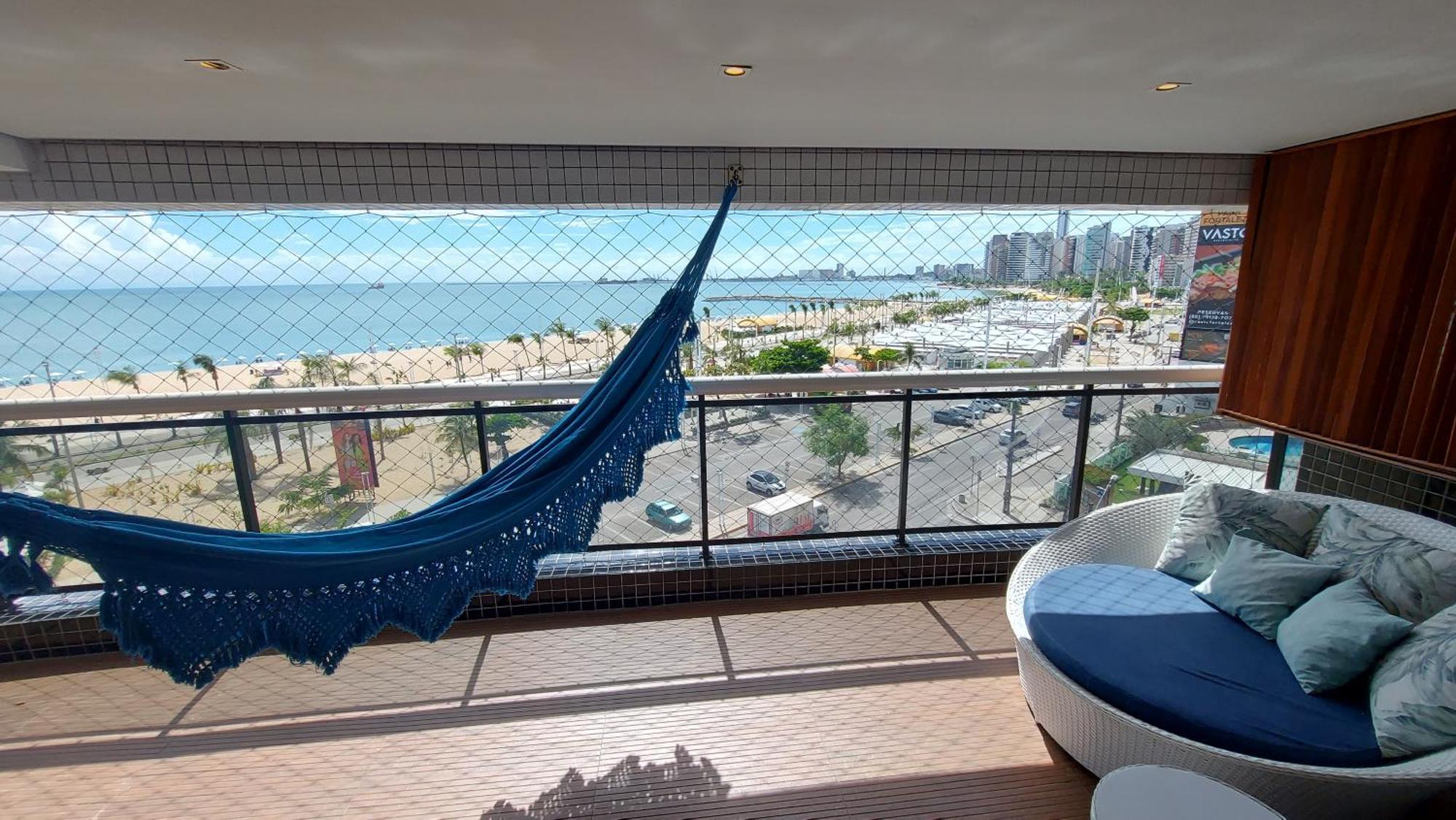 Apartament Ed Landscape 3 Quartos Frente Mar Fortaleza  Zewnętrze zdjęcie